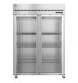 Hoshizaki Double Glass Door Steelheart Series Refrigerator, 50 cu.ft.